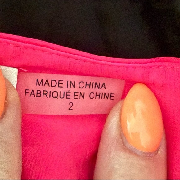 $795 SILK Alice & Olivia Emilia Silk Ruffle Gown, NWT - Picture 13 of 13